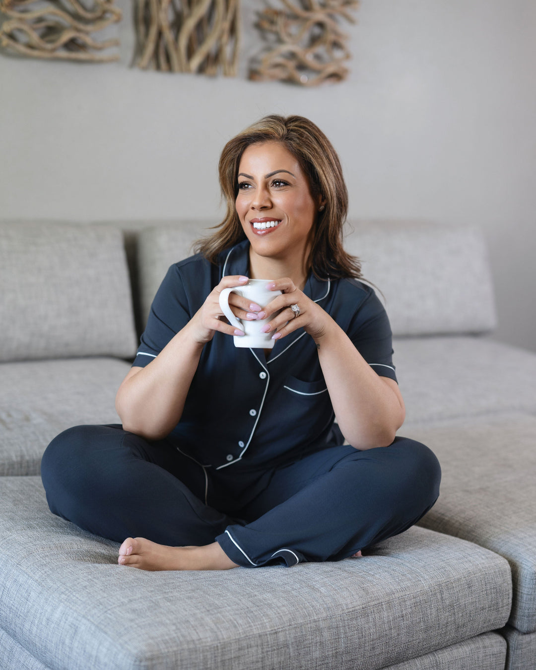 Women's Button-Up Sleep Shirt Sets