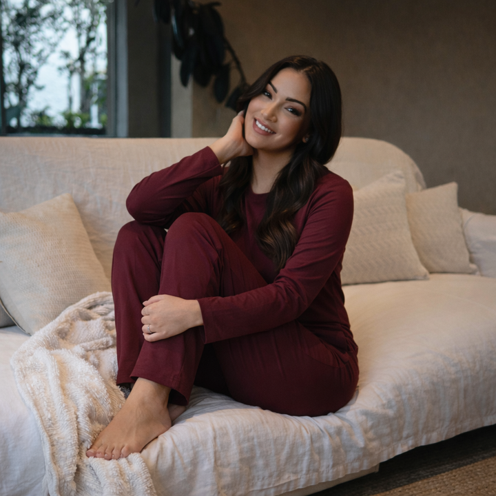 Bamboo Long-Sleeve Tee + Pant Set