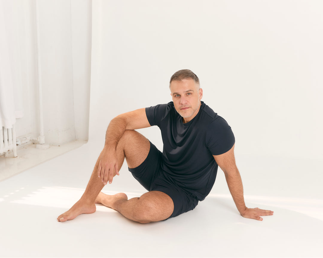 Bamboo Short-Sleeve Tee + Short Set