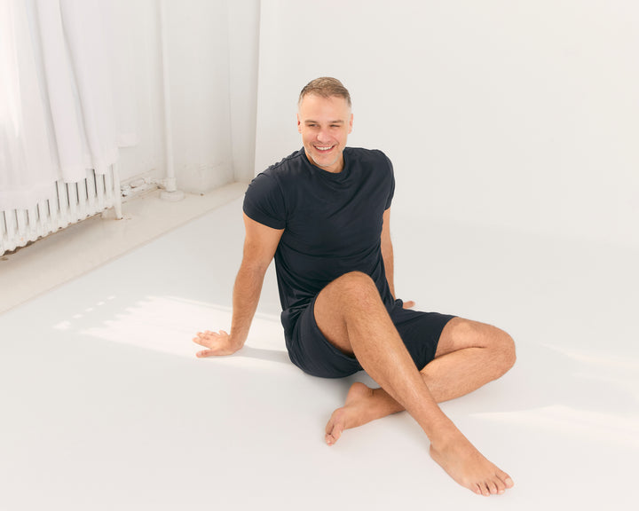 Bamboo Short-Sleeve Tee + Short Set