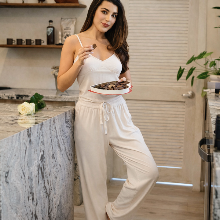 Ribbed Bamboo Pajama Pants