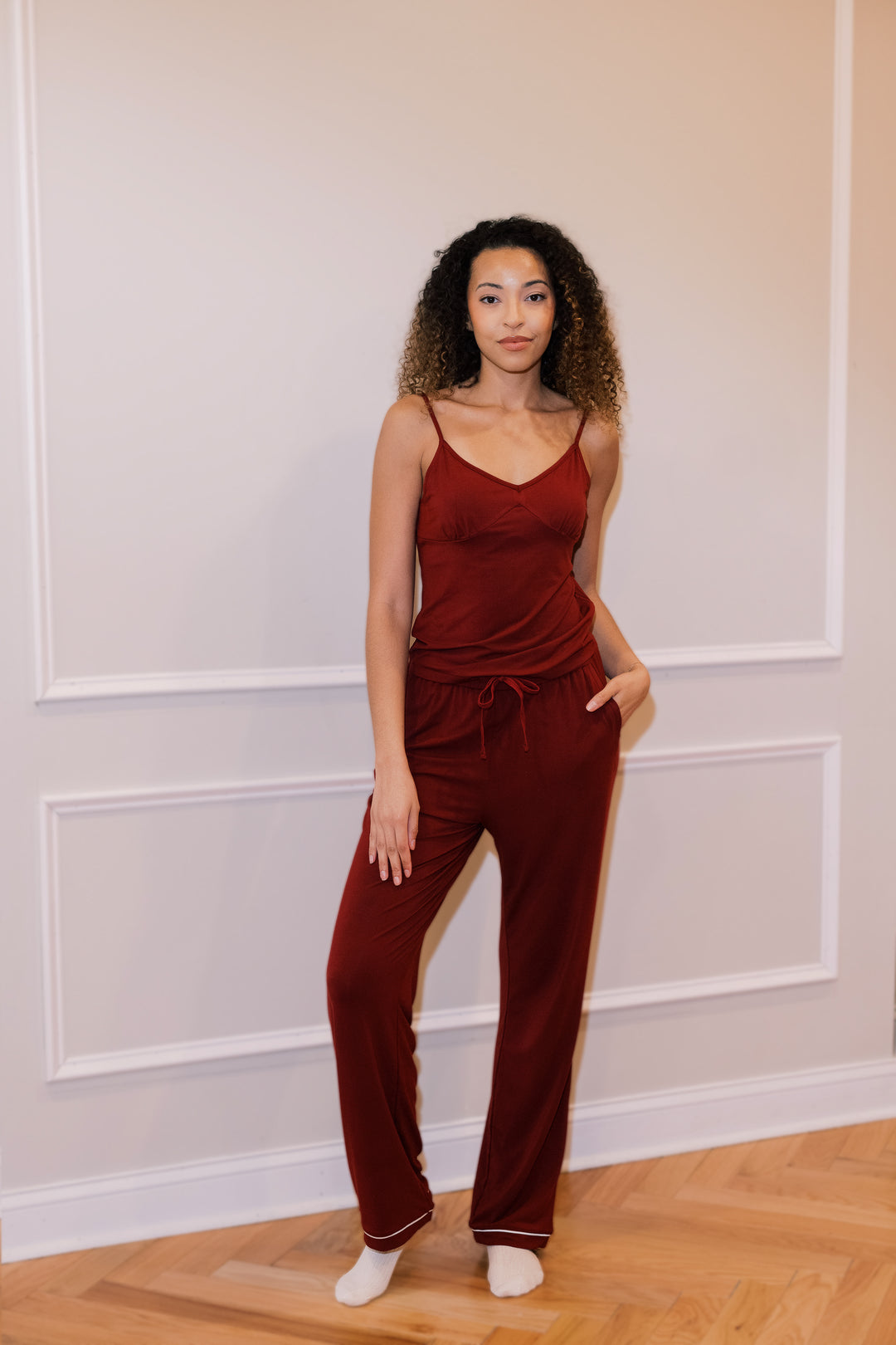 Bamboo Cami Top + Pant Set