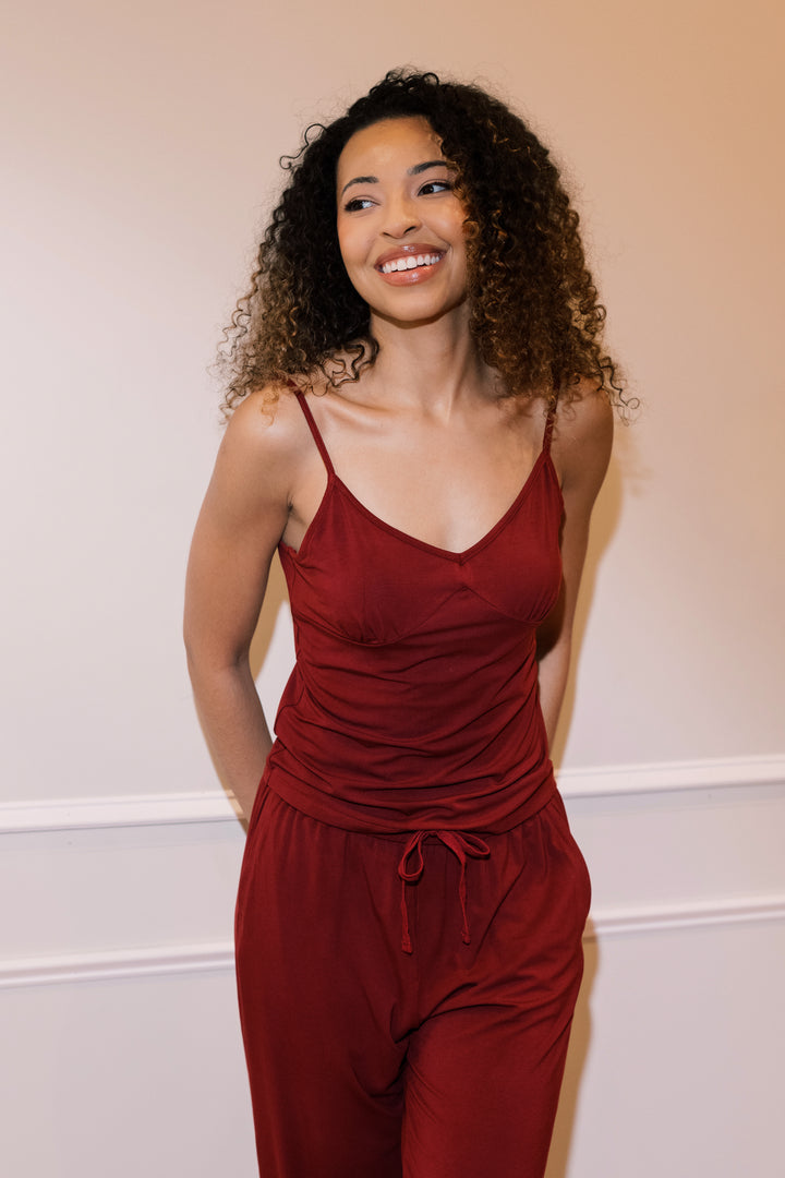 Bamboo Cami Top + Pant Set