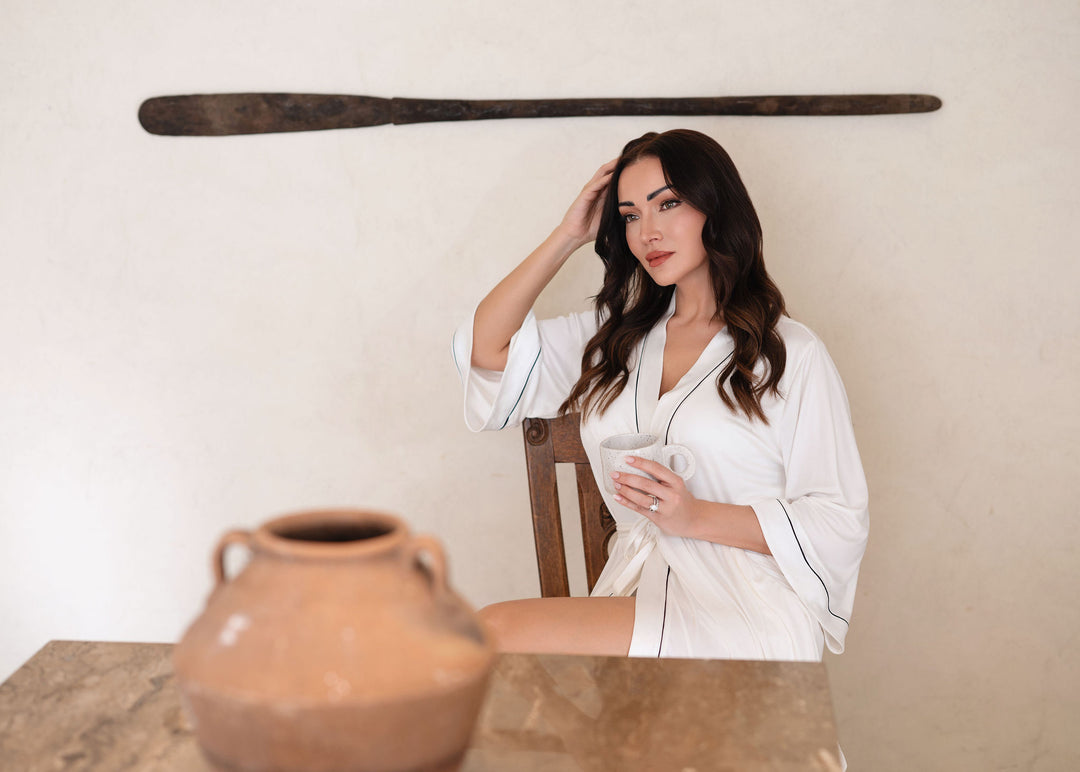 Ultra-Luxe Silky Robe
